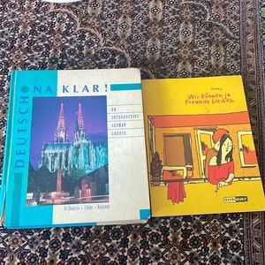 German book bundle! Comic book and text book